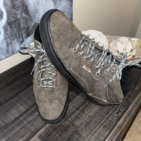 Vans Bedford Acid Denim Black Men's Skateboarding Shoes - Picture 2 of 12